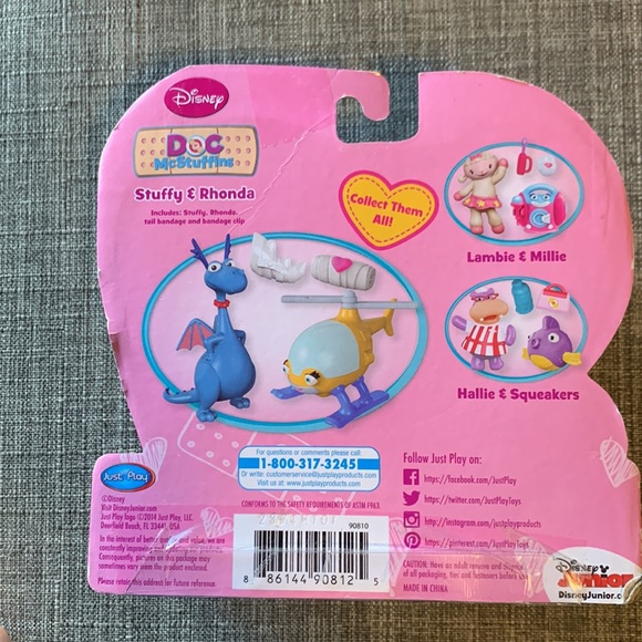 Disney Junior Doc McStuffins - Stuffy & Rhonda toys - Picture 3 of 3